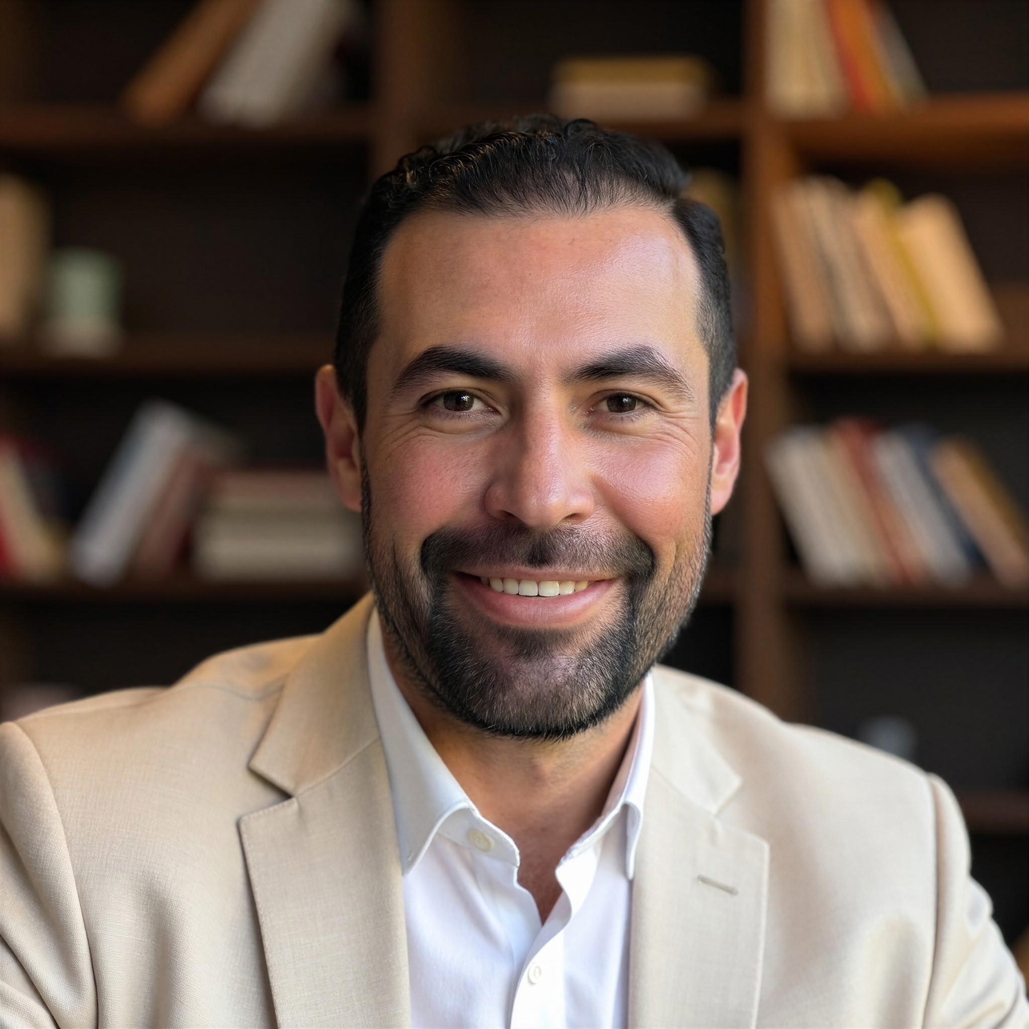 Portrait of author Travis Serna